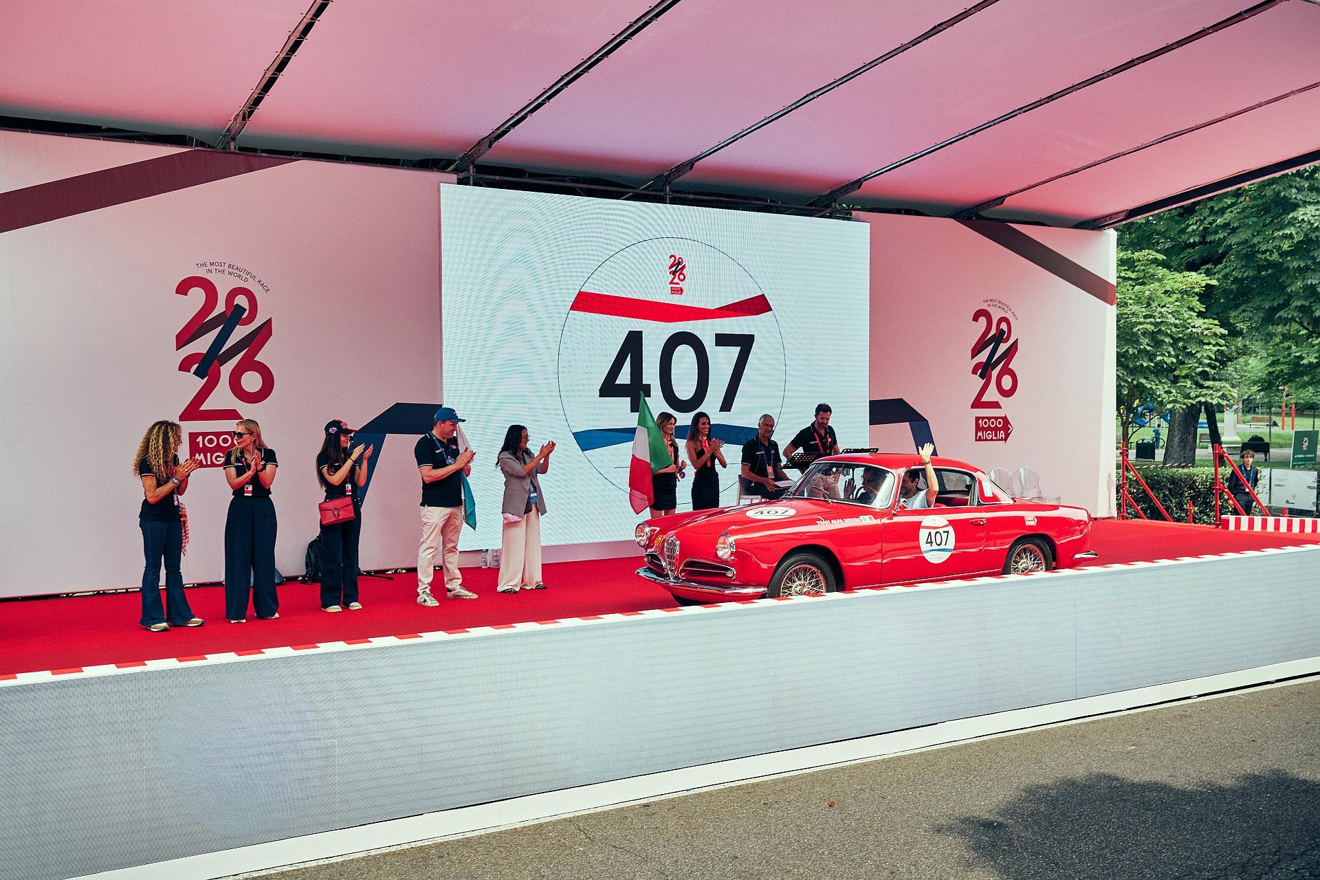 Alfa Romeo ponownie triumfuje w rajdzie 1000 Miglia