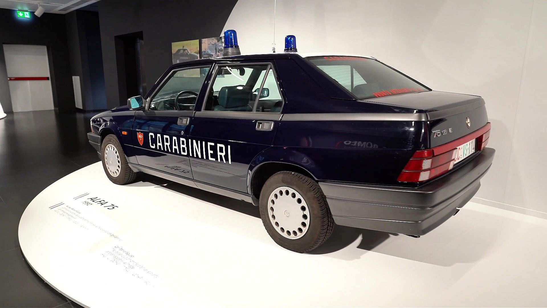 75 lat wspólnej służby - Alfa Romeo i Carabinieri