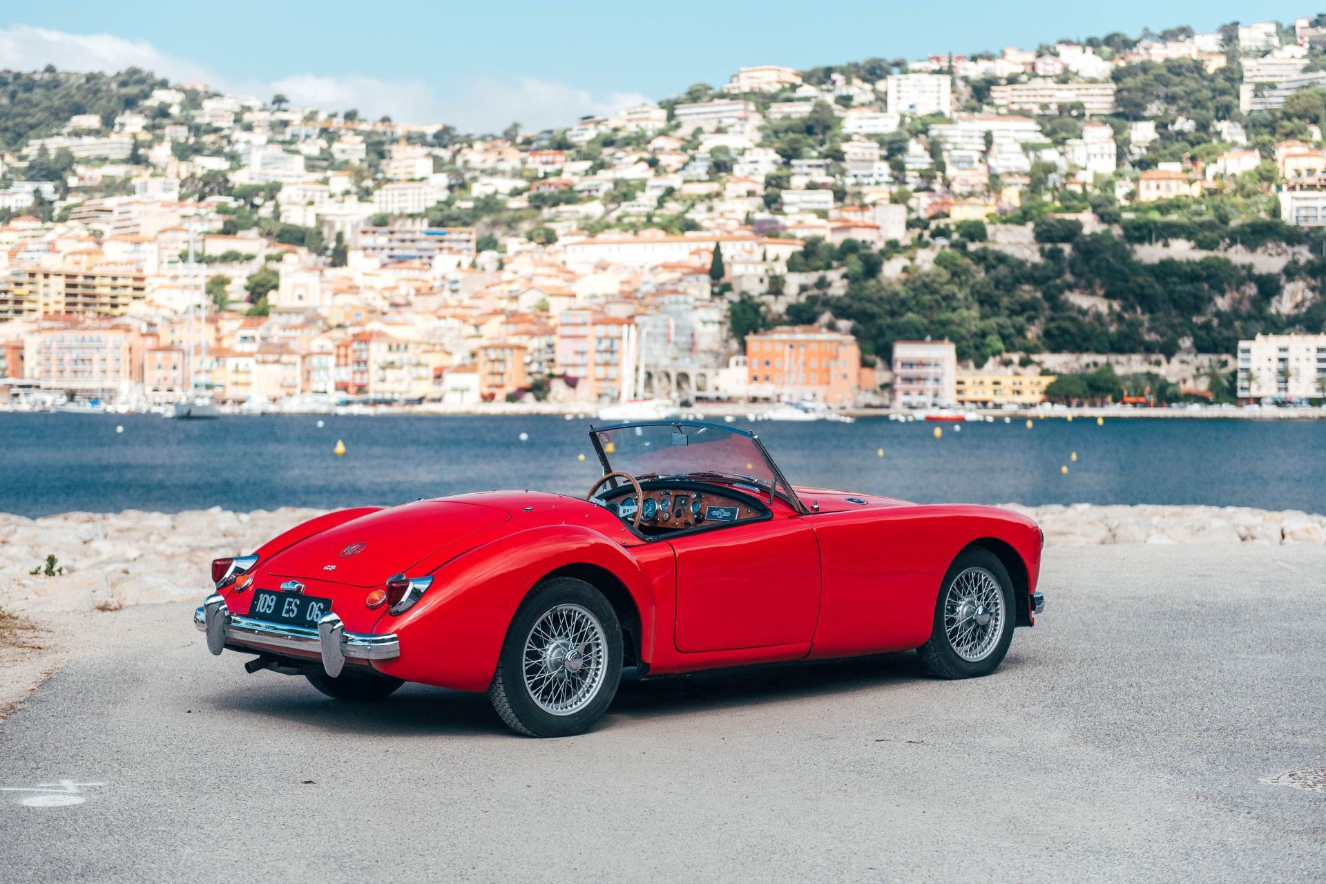 MG A 1500 Roadster - klasyk kina i romantyzmu z Lazurowego Wybrzeża