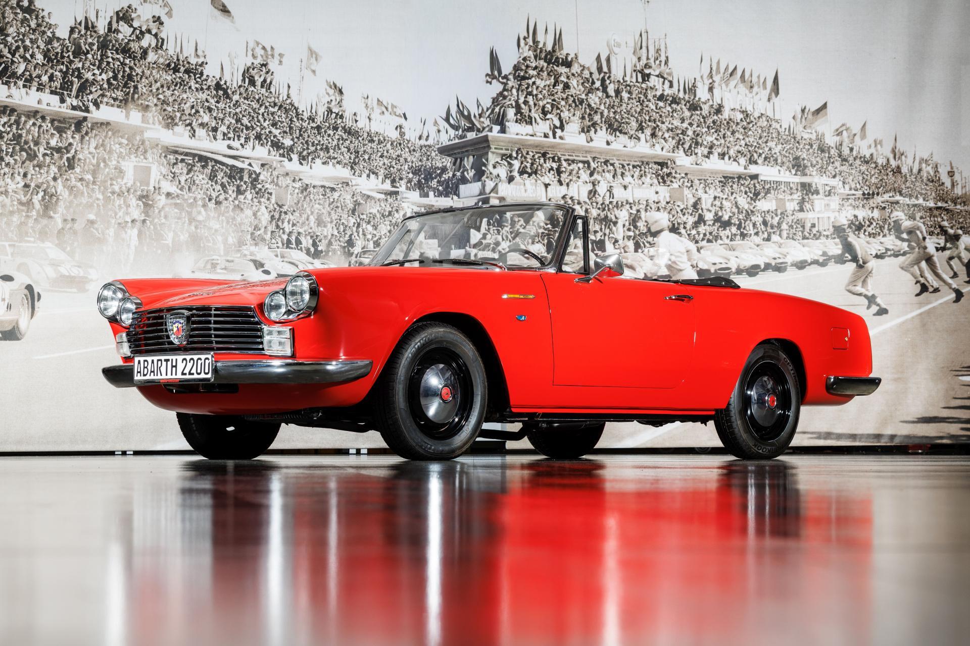 Gran Turismo z logo skorpiona - Fiat Abarth 2200 Allemano Spider