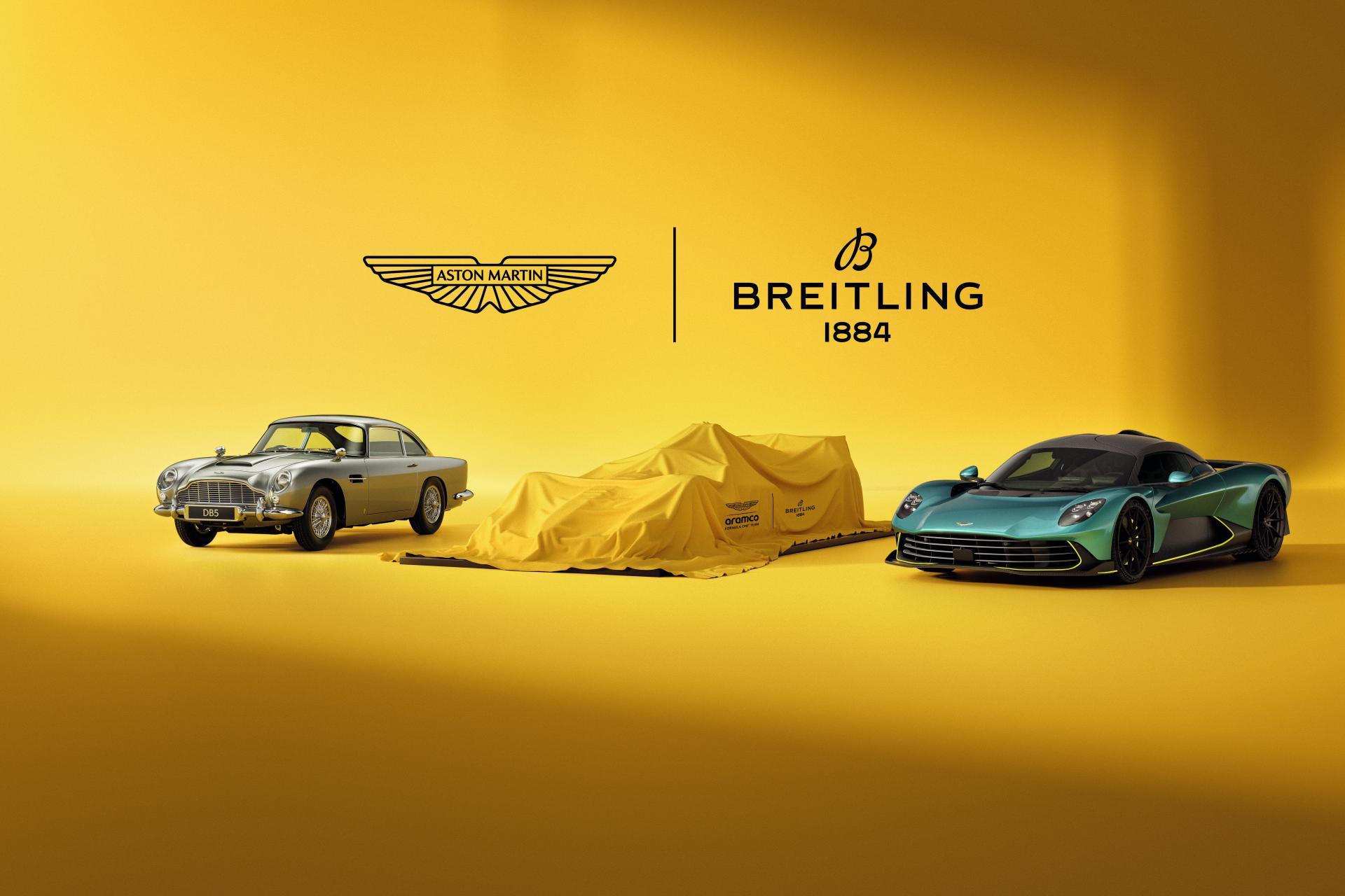 Aston Martin i Breitling - wspólna historia prędkości, precyzji i elegancji