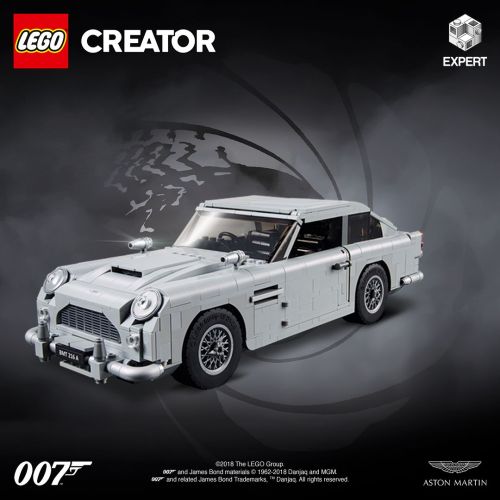 Zbuduj kultowy samochód Bonda - LEGO Aston Martin DB5
