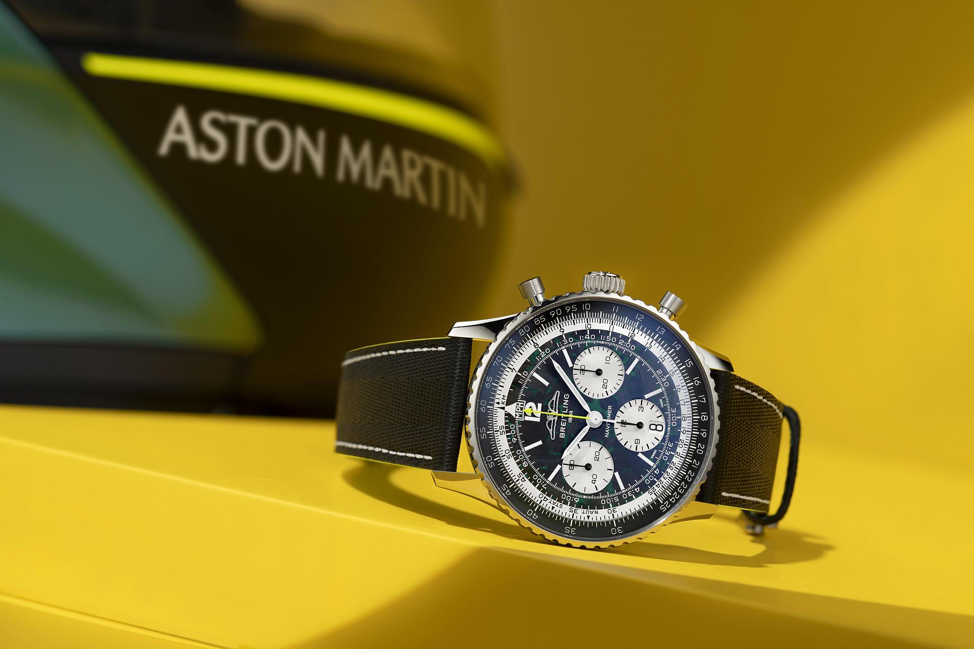 Aston Martin i Breitling - wspólna historia prędkości, precyzji i elegancji