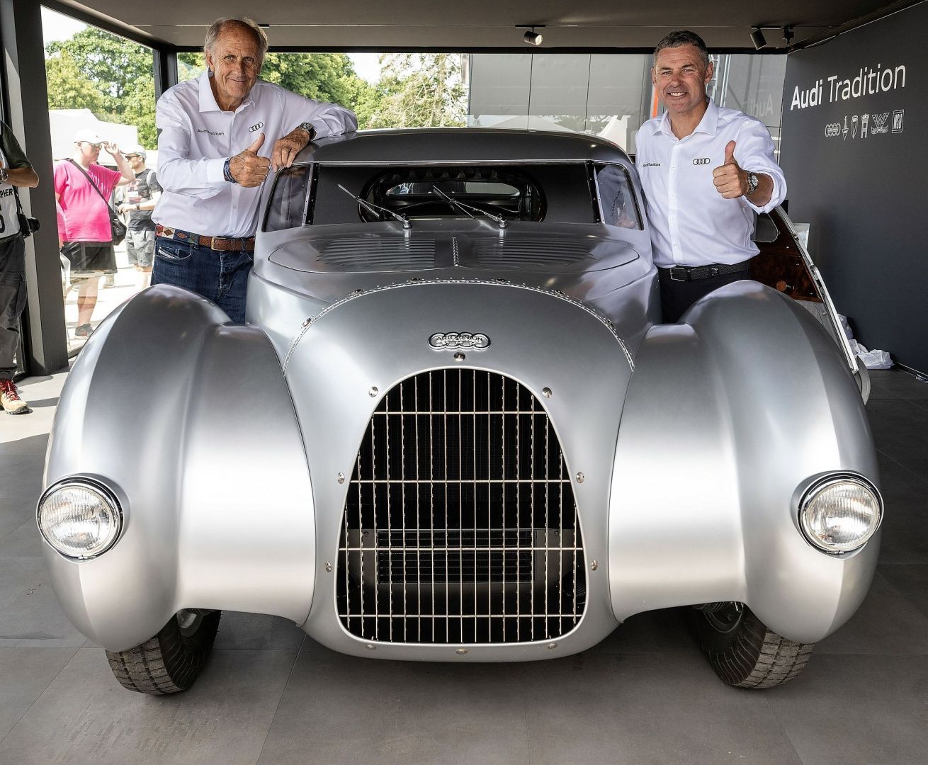 Auto Union Type 52 - Tom Kristensen oraz Hans-Joachim Stuck