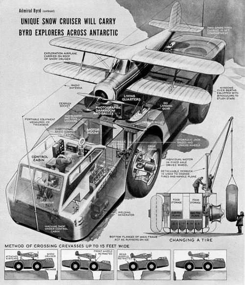 Antarctic Snow Cruiser - hybrydowy gigant, który miał podbić Antarktydę
