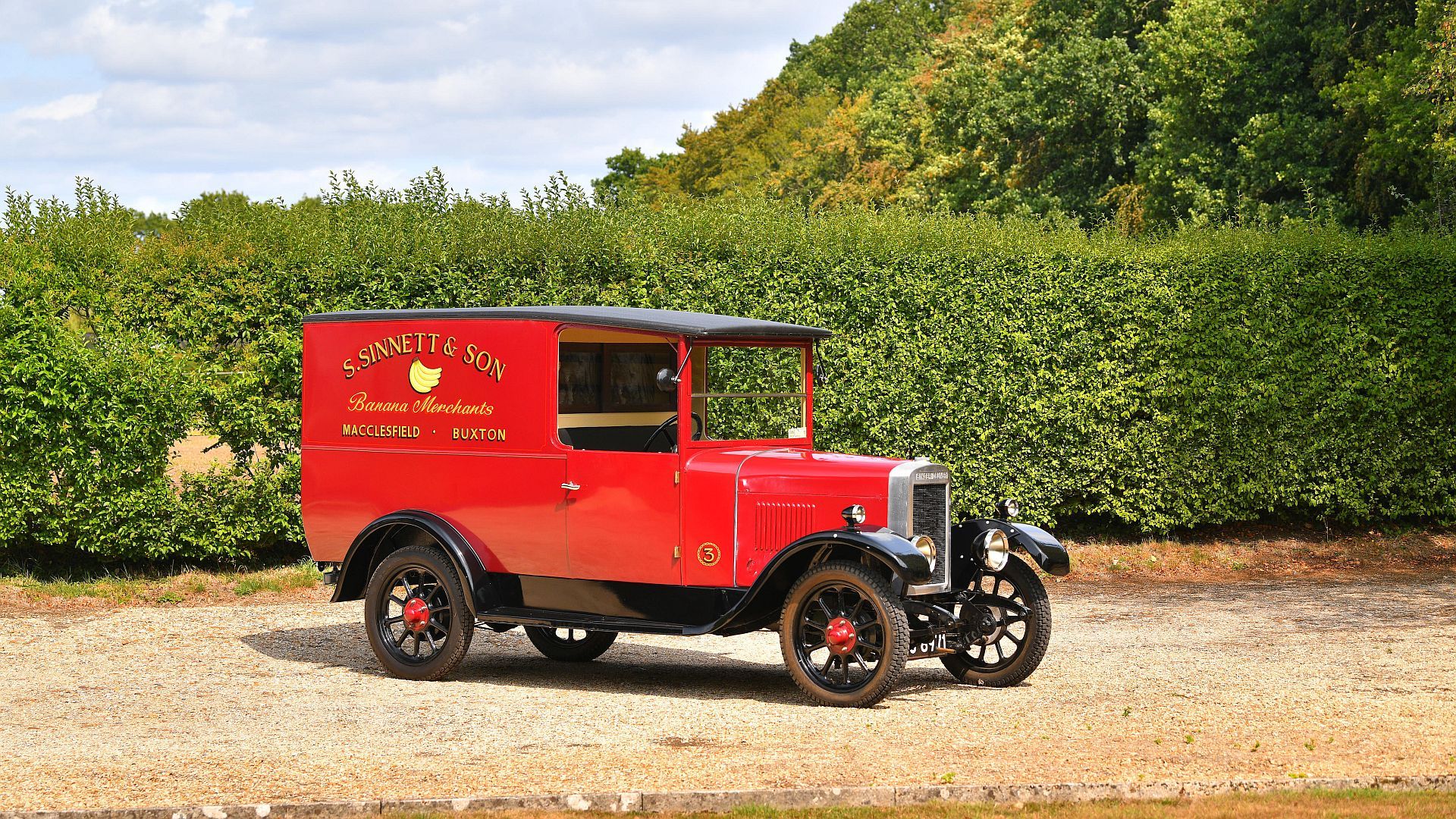 Singer 10/26hp Delivery Van - klasyczny dostawczak, który woził banany