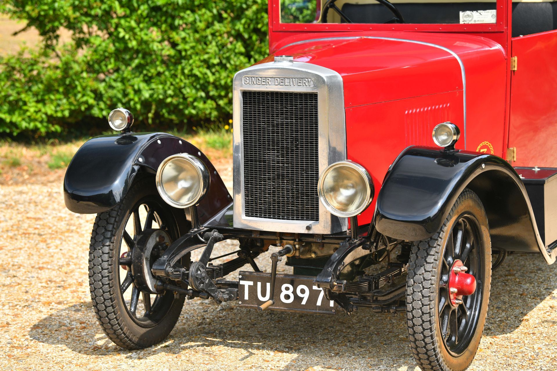 Singer 10/26hp Delivery Van - klasyczny dostawczak, który woził banany