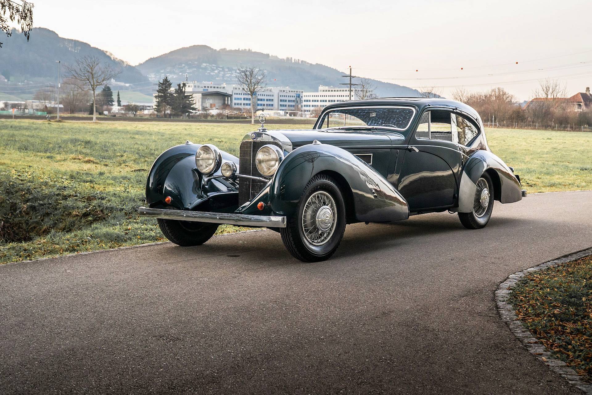 Mercedes-Benz 500K Vanvooren - arystokrata szos i salonów elegancji