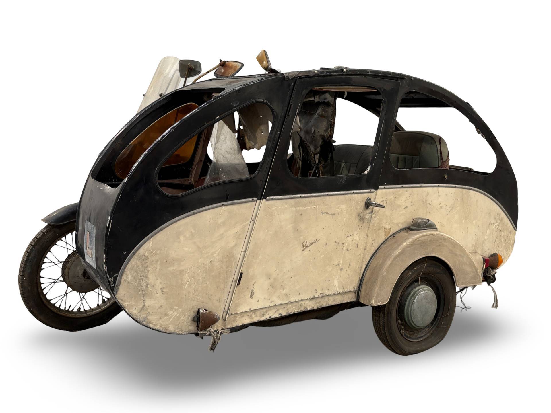 BSA A10 Golden Flash z wózkiem Busmar - wspomnienie ery rodzinnej motoryzacji