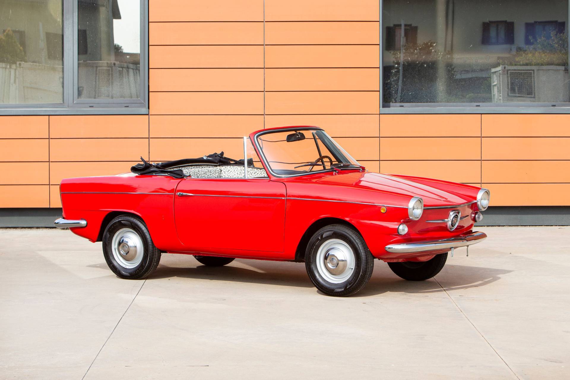 Fiat 750 Vignale Spyder - mały klejnot włoskiej szkoły nadwoziowej