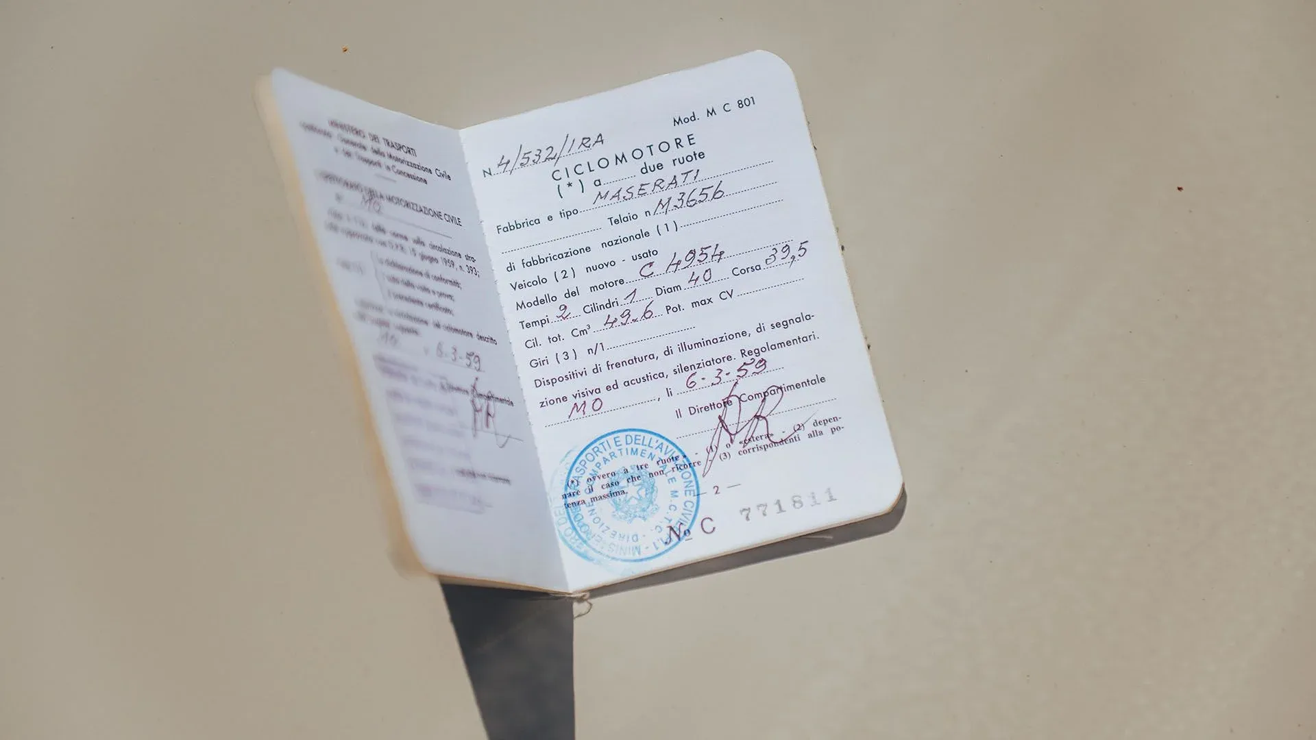 Maserati na trzech kołach - Tipo 50/T2/MT z 1959 roku