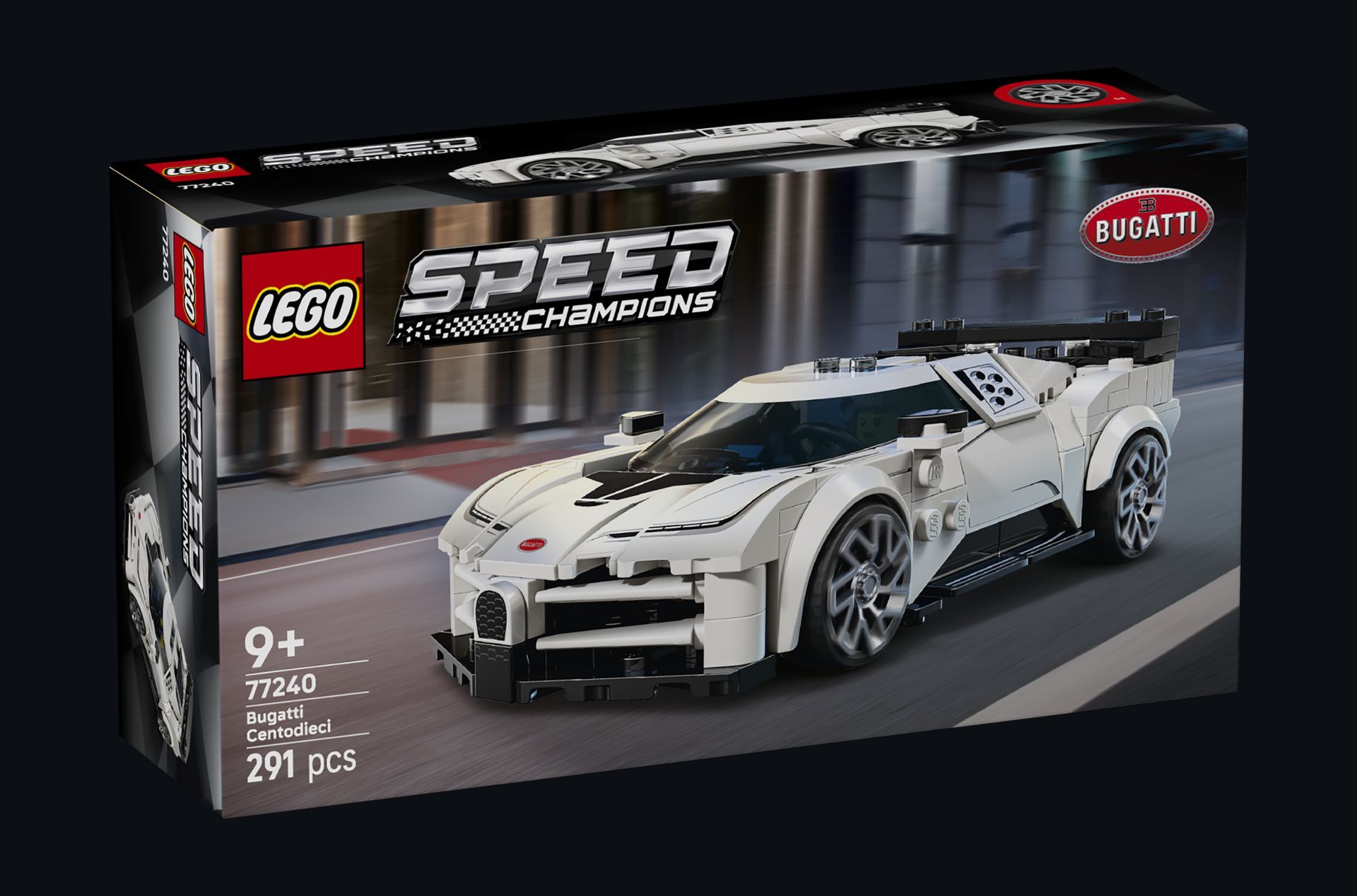 Bugatti Centodieci - hipersamochód w miniaturze od LEGO