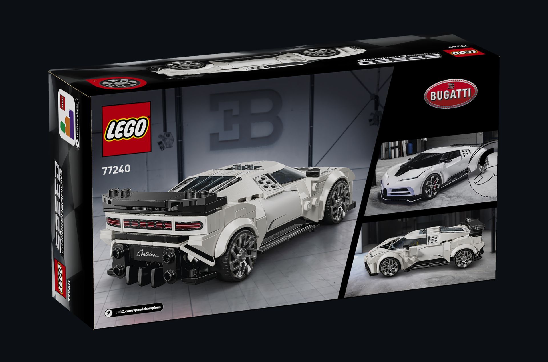 Bugatti Centodieci - hipersamochód w miniaturze od LEGO