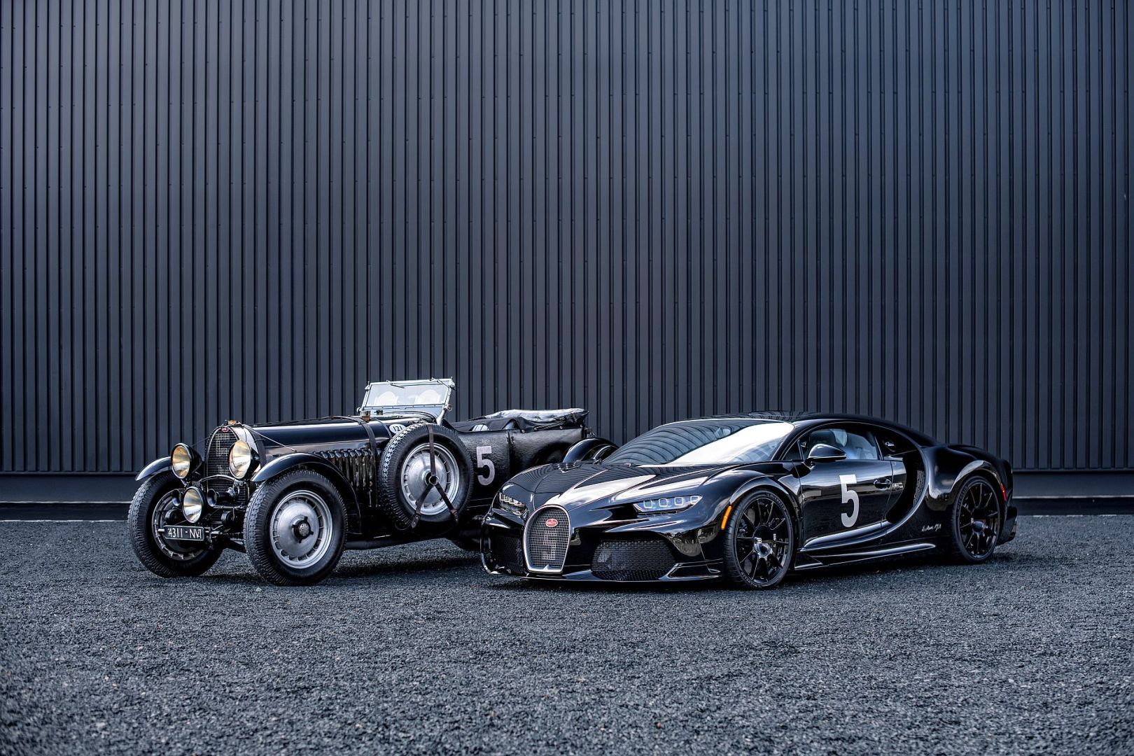 Bugatti Chiron Super Sport "Hommage T50S"  i Bugatti Type 50S