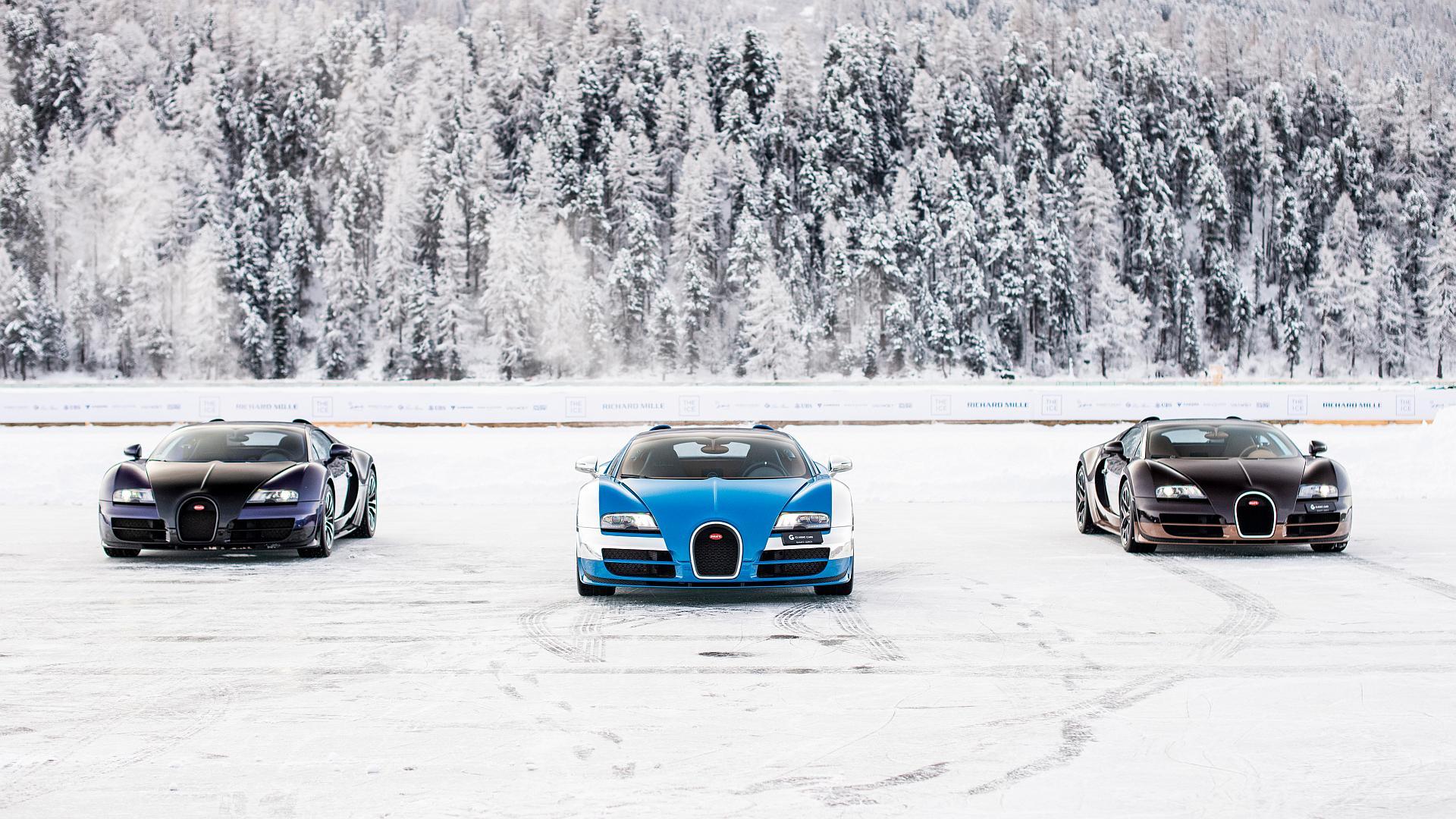 Bugatti na lodzie St. Moritz - spotkanie legendy, sztuki i ekstremalnej techniki