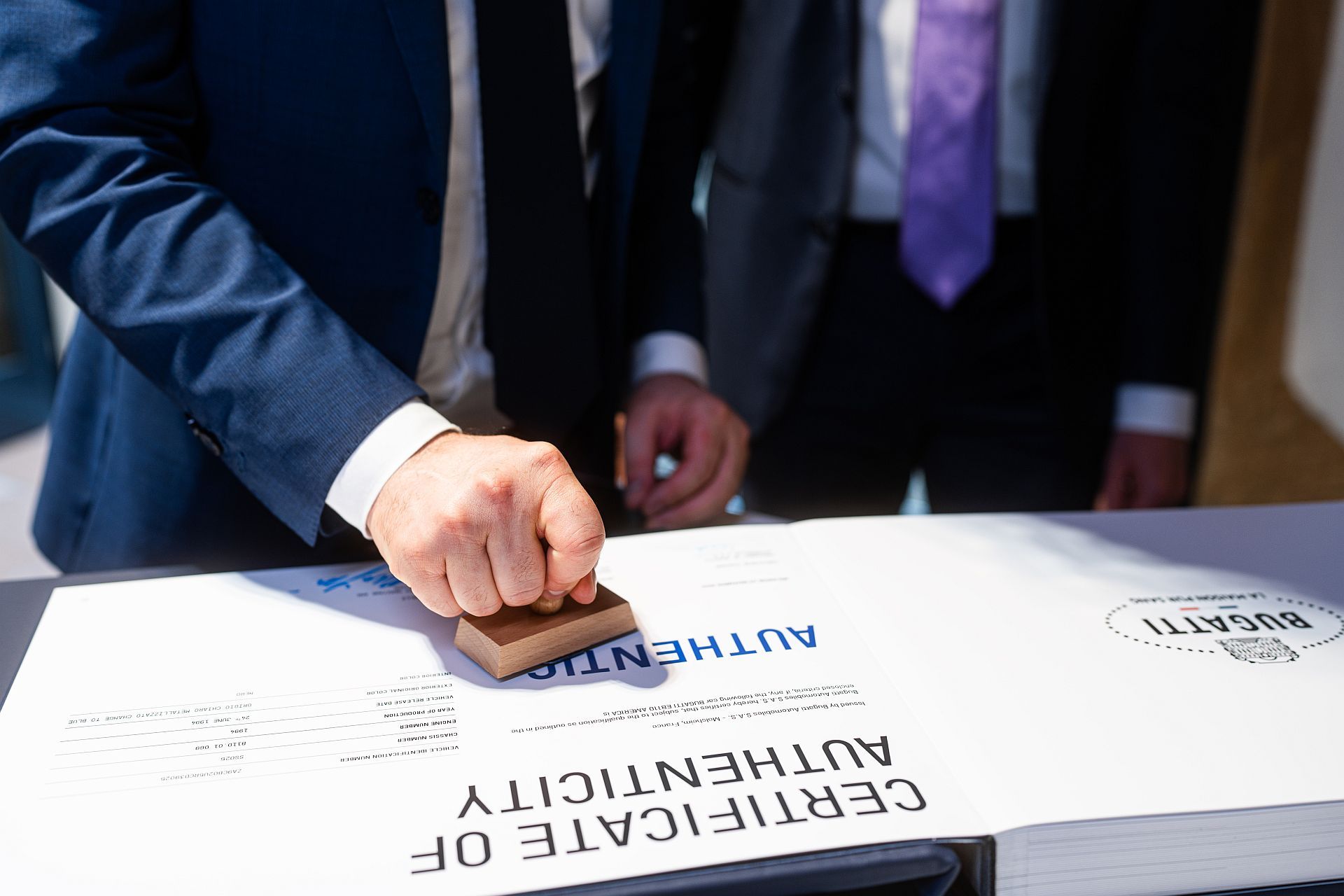 La Maison Pur Sang i dzieje Bugatti EB110 America