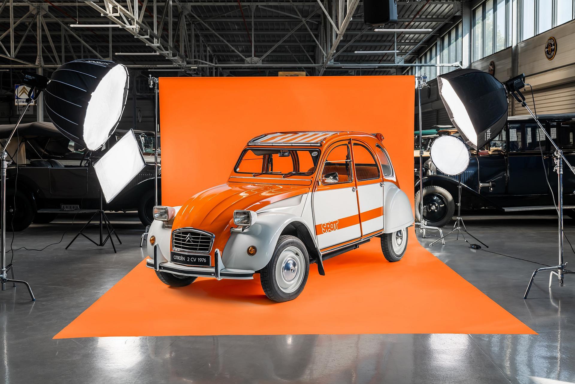 Pomarańczowa ikona - Citroën 2CV Spot i początek ery edycji limitowanych