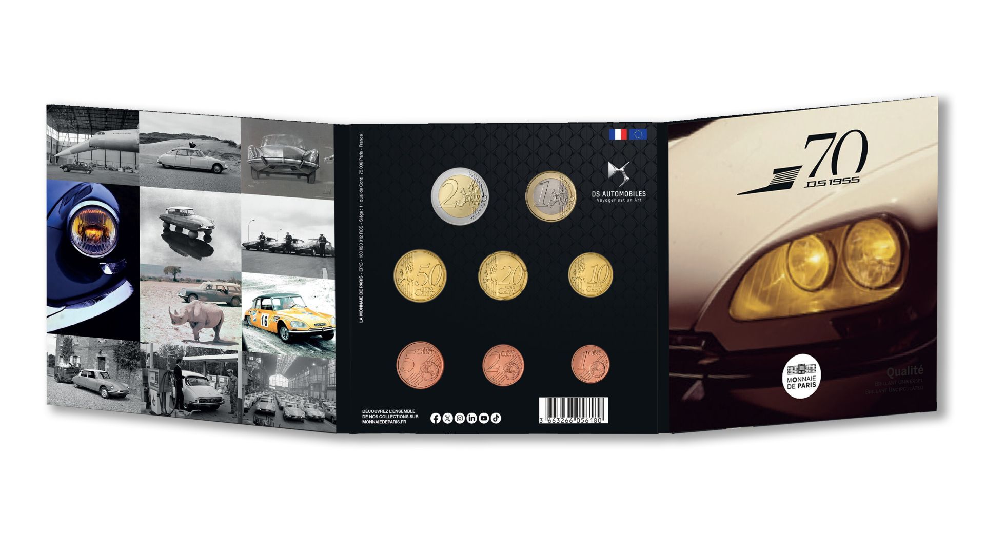 DS Automobiles i Mennica Francuska świętują 70 lat modelu DS