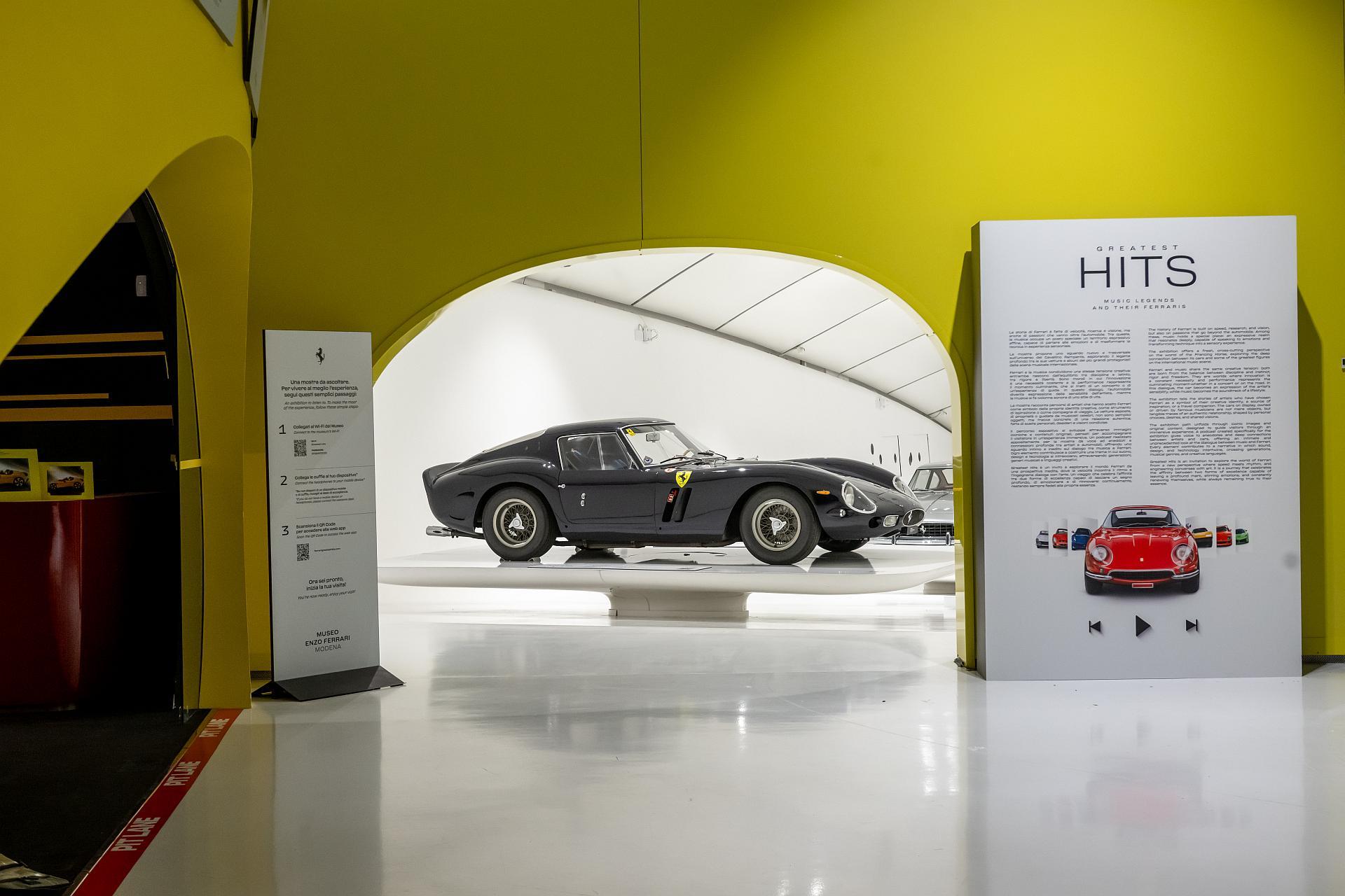 Ferrari i muzyczne legendy - wystawa, gdzie silnik gra pierwsze skrzypce