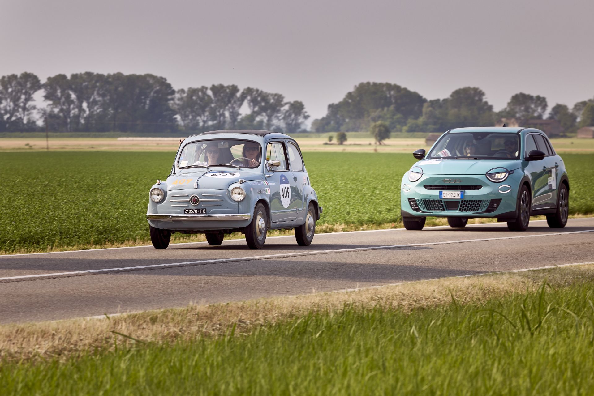 FIAT i Abarth - podróż emocji i tradycji podczas 1000 Miglia 2025