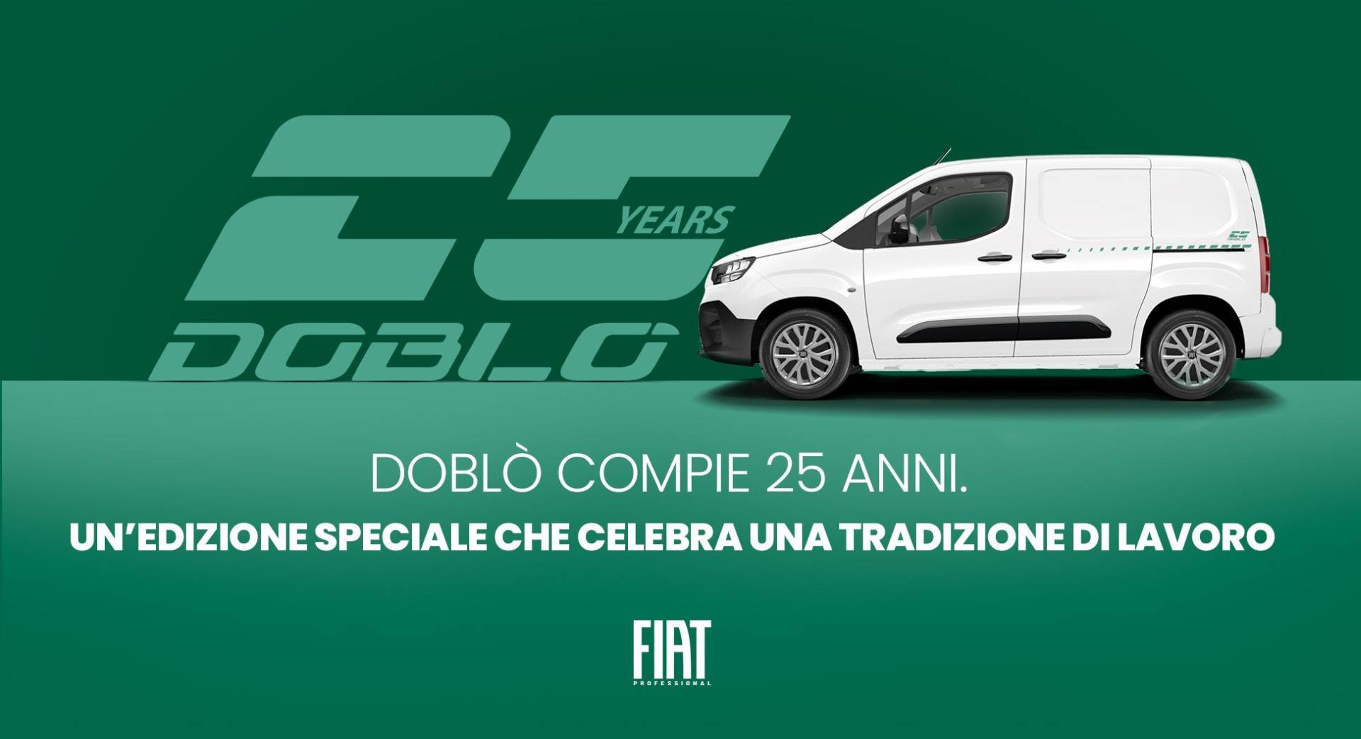 Fiat Doblò obchodzi 25 urodziny