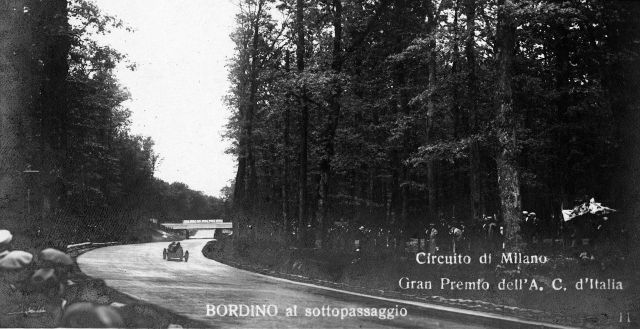 Pietro Bordino na GP Włoch w 1922 roku
