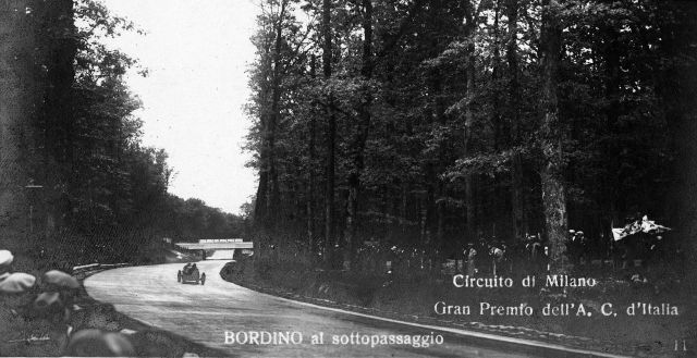 Pietro Bordino na GP Włoch w 1922 roku