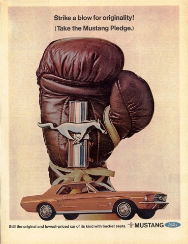 1967 Ford Mustang Advertisement