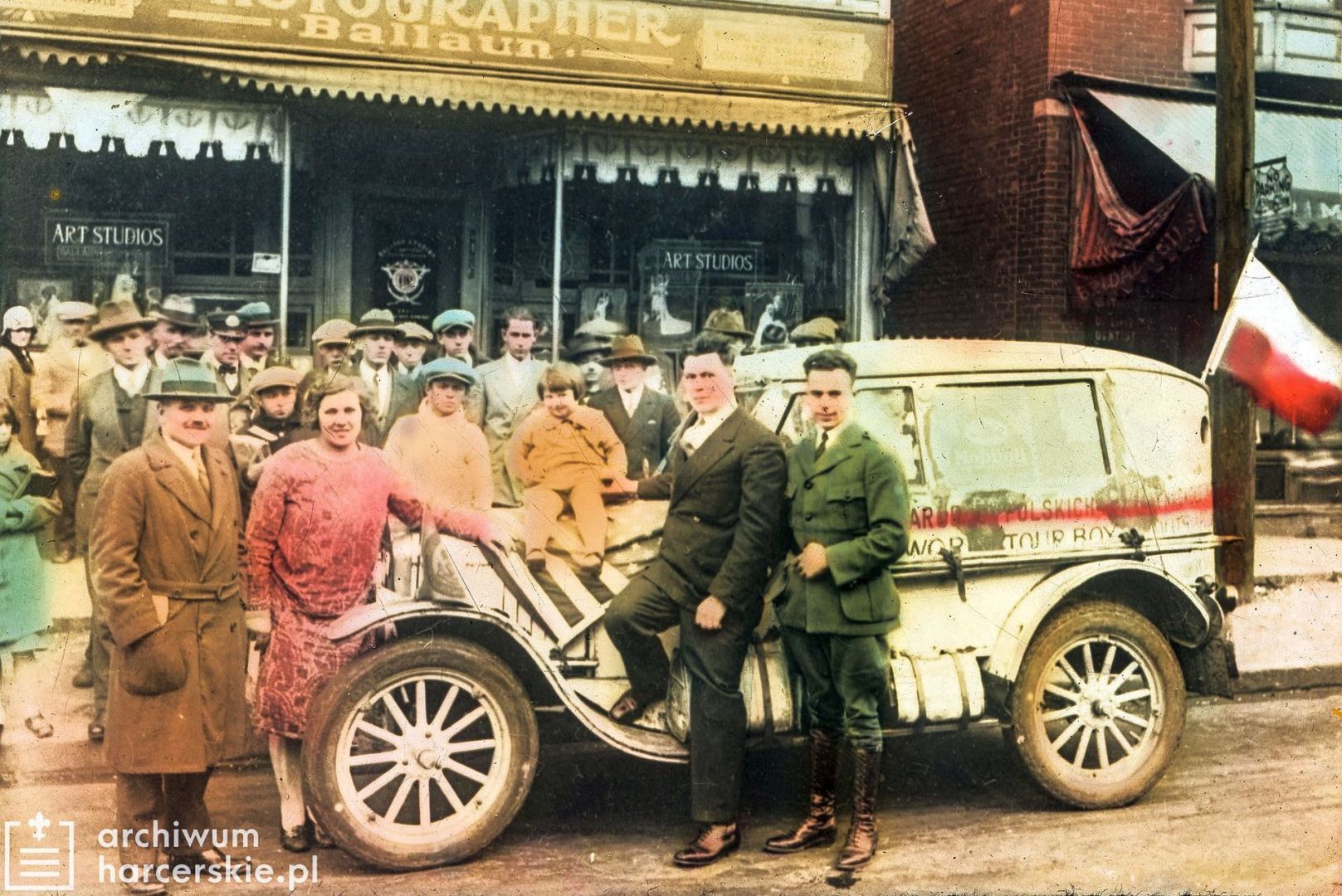 Jerzy Jeliński i Ford T - USA 1927 rok