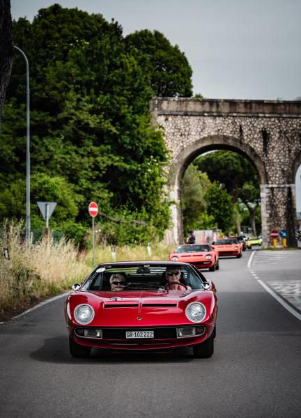 Lamborghini Miura świętuje 60 lat podczas wyjątkowego Giro Polo Storico