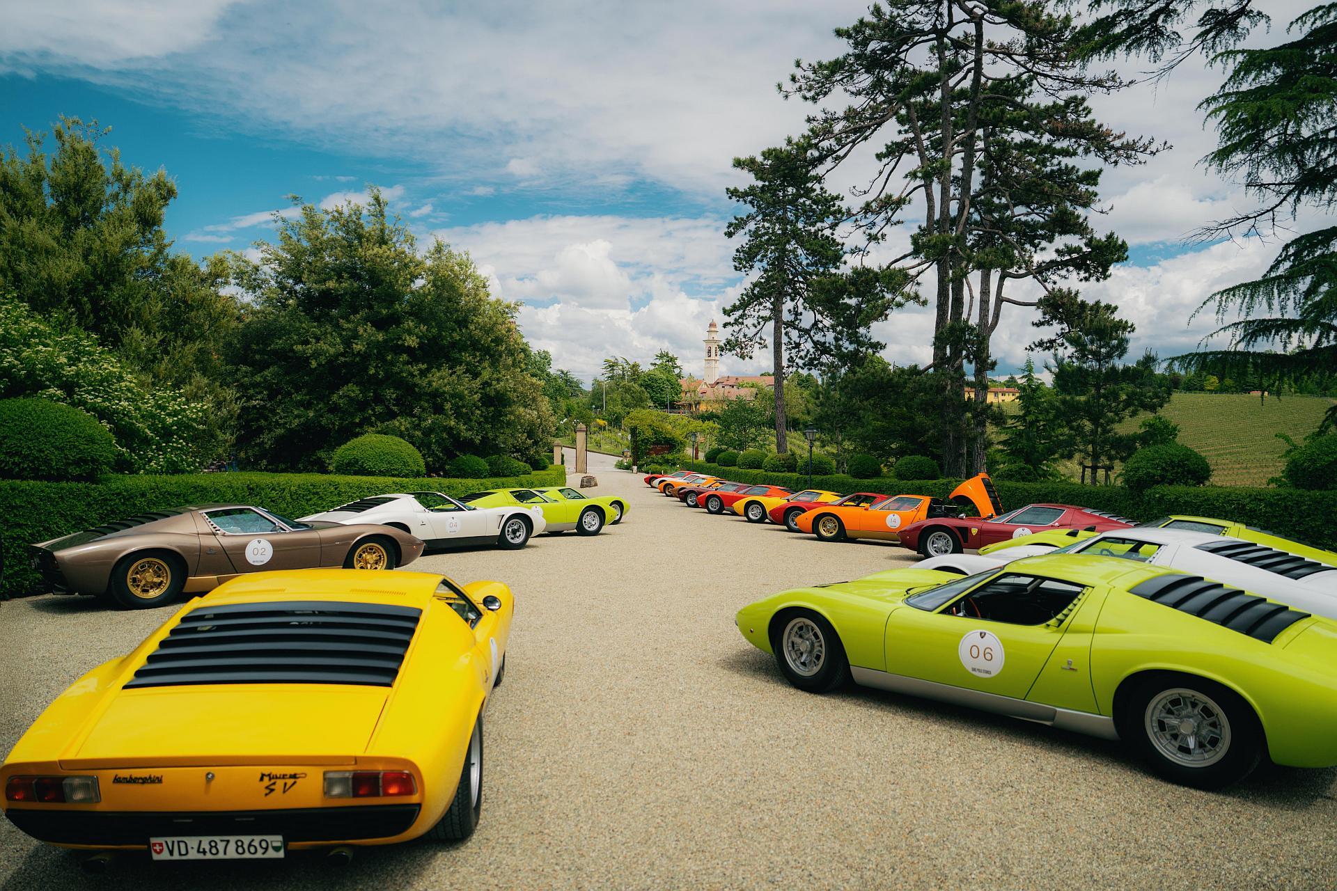 Lamborghini Miura świętuje 60 lat podczas wyjątkowego Giro Polo Storico