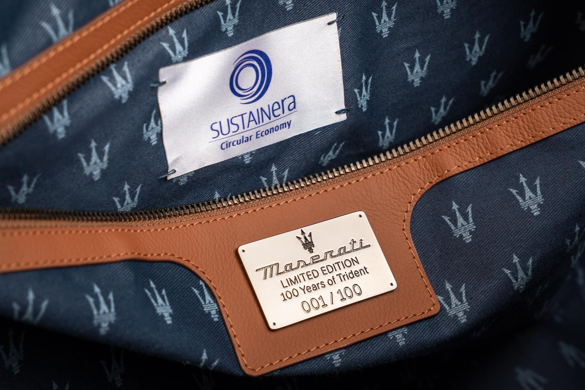 Maserati Weekend Bag - luksusowa torba inspirowana 100 latami włoskiej motoryzacji