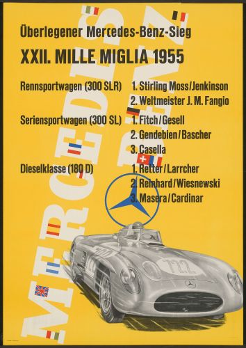 70 lat legendy - Mercedes-Benz świętuje zwycięstwo w Mille Miglia 1955
