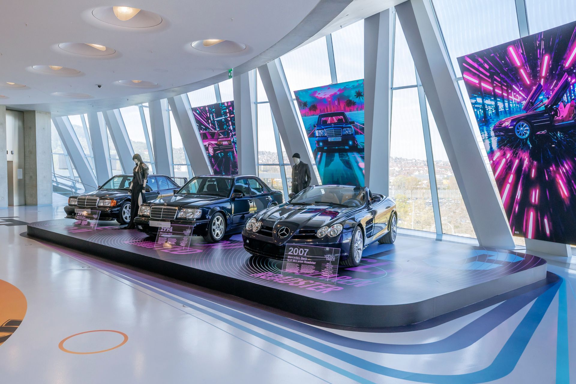 Wystawa "Youngtimer" w Muzeum Mercedes-Benz