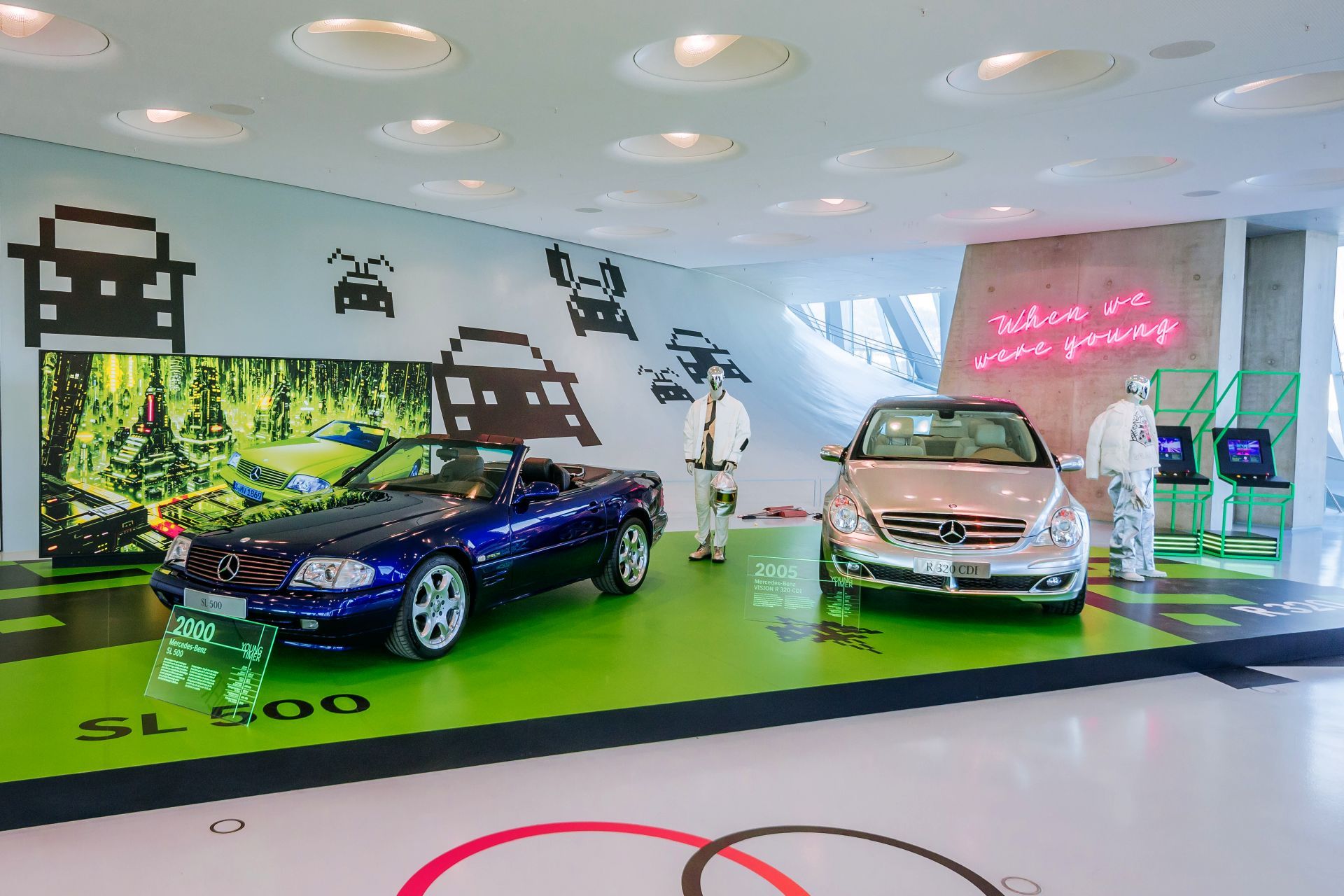 Wystawa "Youngtimer" w Muzeum Mercedes-Benz