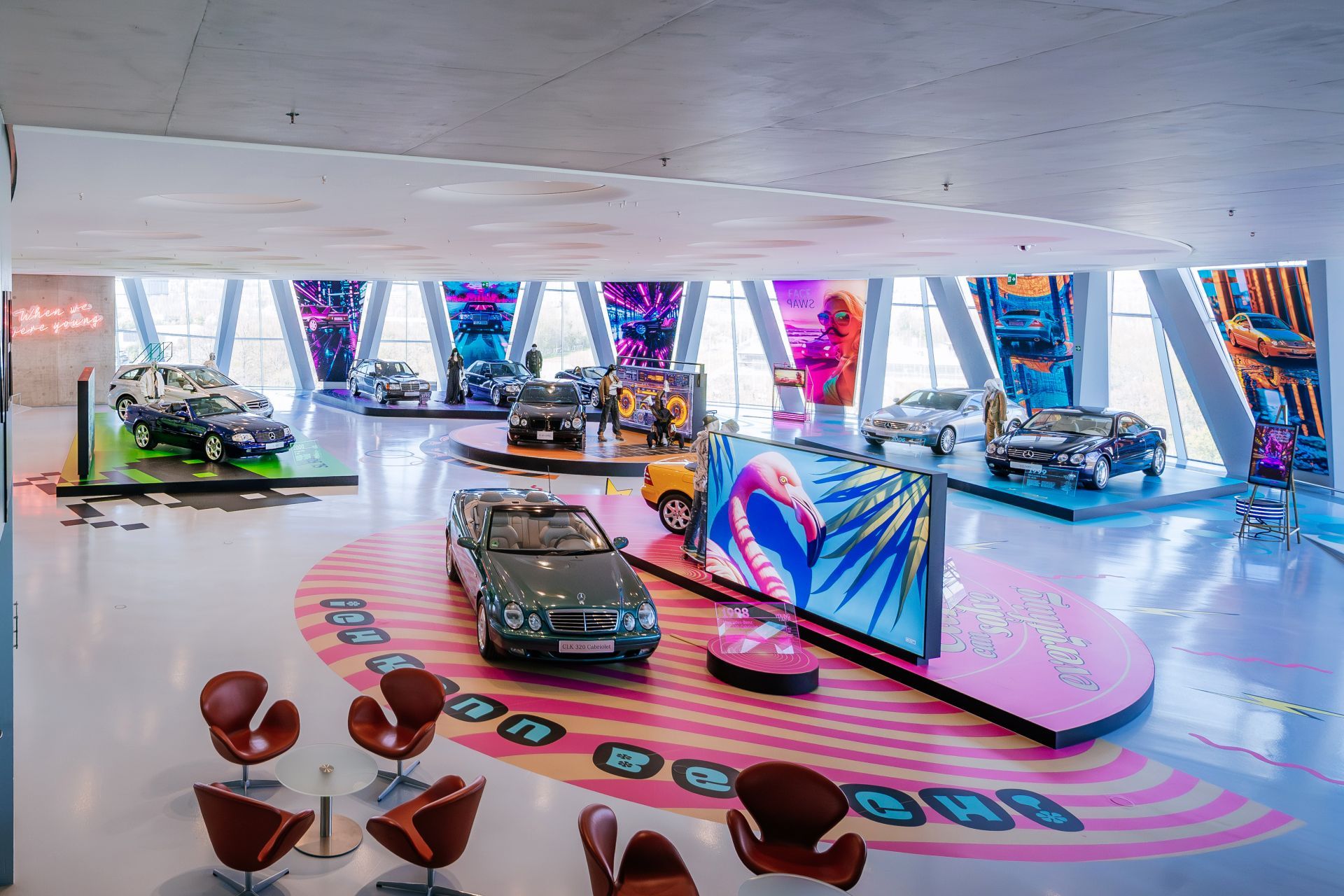 Wystawa "Youngtimer" w Muzeum Mercedes-Benz