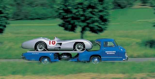 Mercedes-Benz "Blue Miracle" i 300 SLR