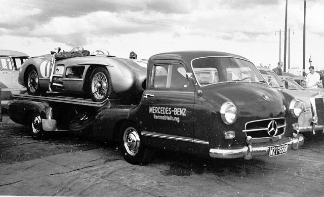 Kristianstad Grand Prix, Mercedes-Benz "Blue Miracle" i 300 SLR (W 196 S), 1955 r.