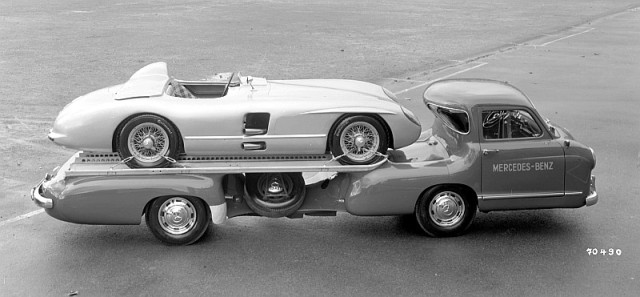 Mercedes-Benz "Blue Miracle" i 300 SLR (W 196 S), 1954/55 r.