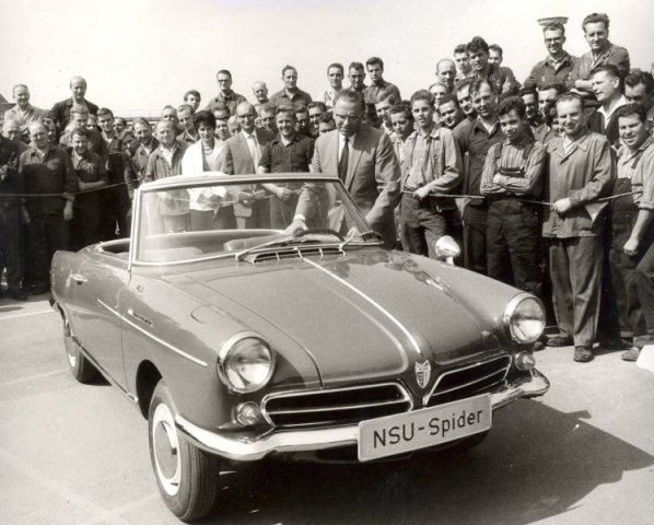 Sporty, beautiful, and innovative: the NSU/Wankel Spider