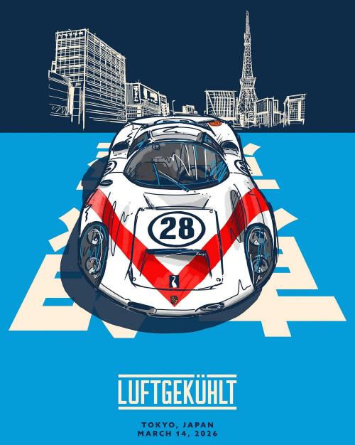 Luftgekühlt - klasyka Porsche w sercu Tokio
