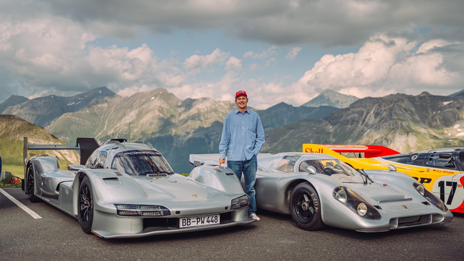 Ikony Porsche na tle Alp - motoryzacyjne święto w FAT Mankei