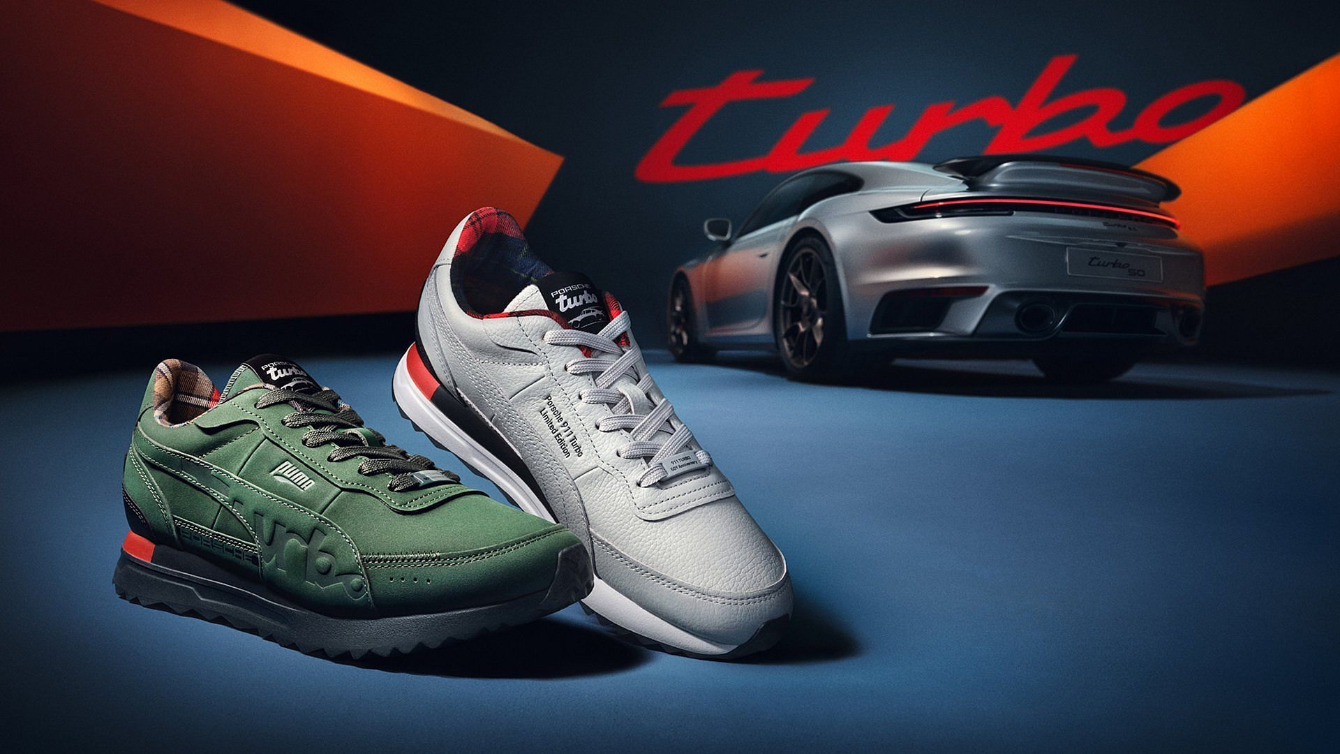 Porsche i Puma Świętują 50. Rocznicę 911 Turbo limitowaną serią butów sportowych