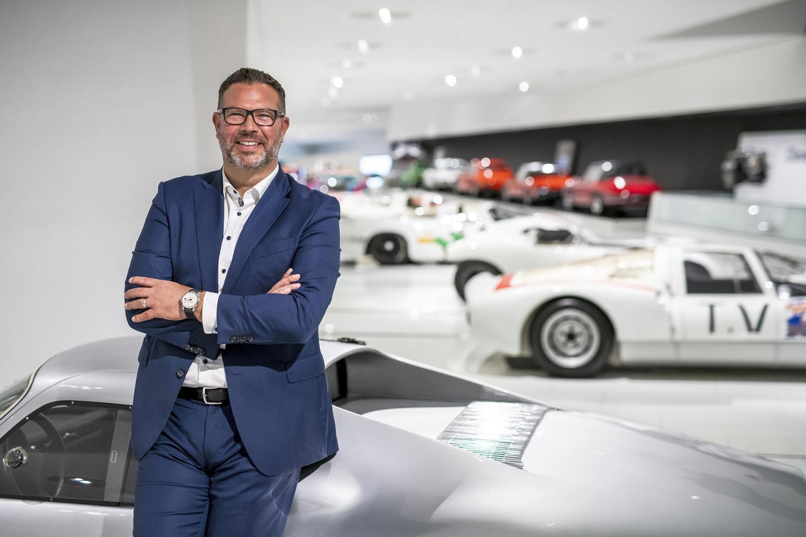 Achim Stejskal - dyrektor działu dziedzictwa marki oraz Porsche Museum