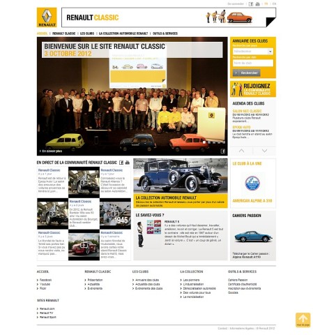 Strona RENAULT CLASSIC