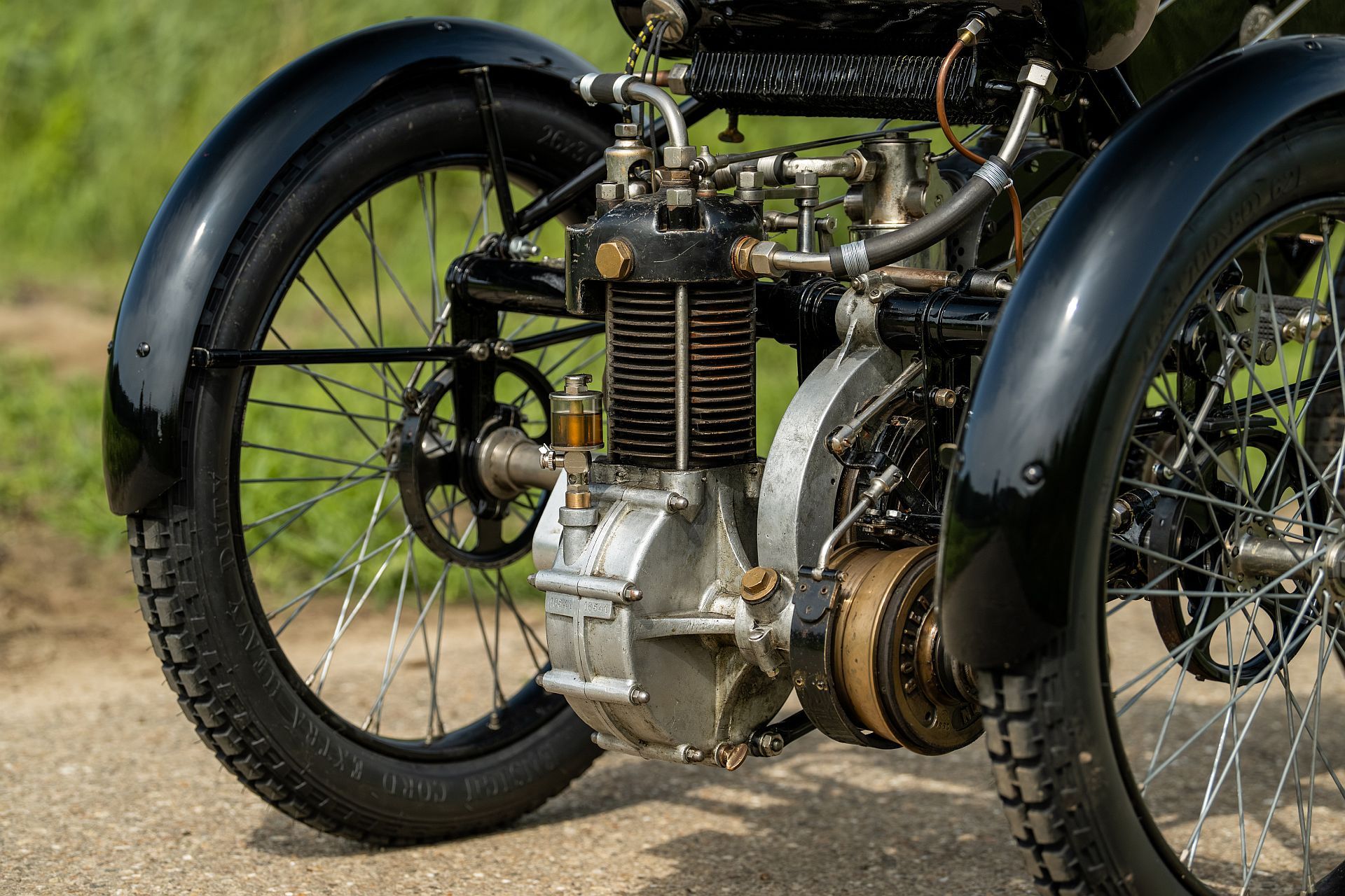 De Dion-Bouton Tricycle z modułem Quadricycle