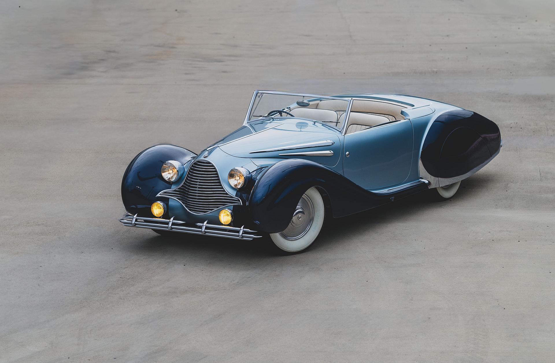 Powojenna perła motoryzacji - Talbot-Lago T26 Record Cabriolet