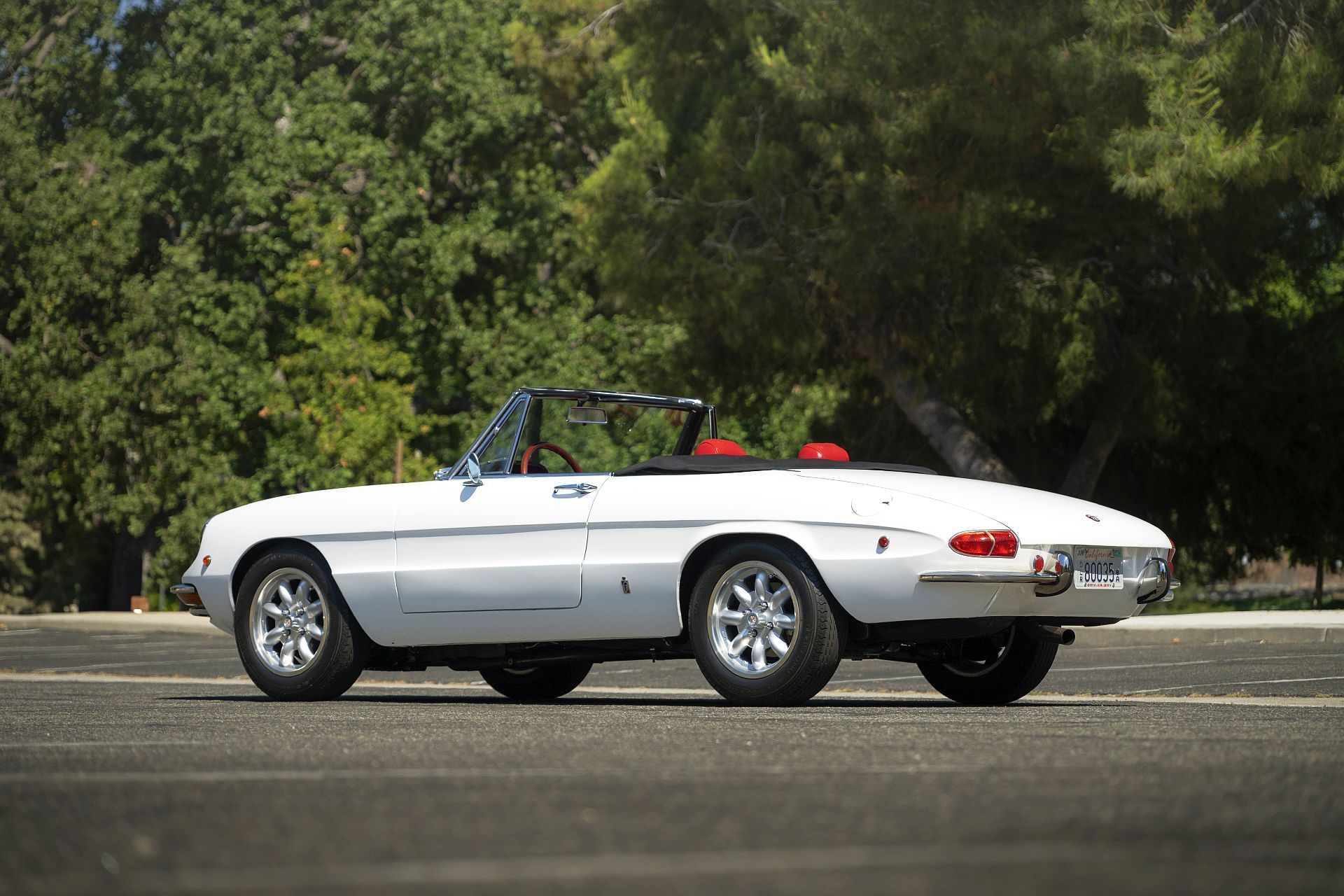 Alfa Romeo 1750 Spider nazywana przez Włochów "osso di seppia", czyli kość mątwy