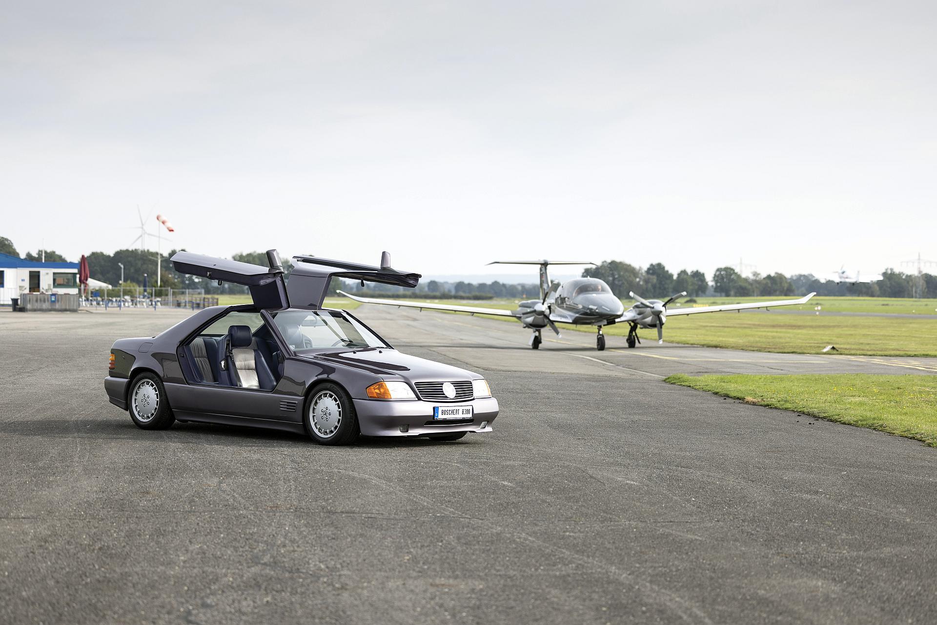 Boschert B300 "Gullwing" - techniczna fantazja końca lat 80.