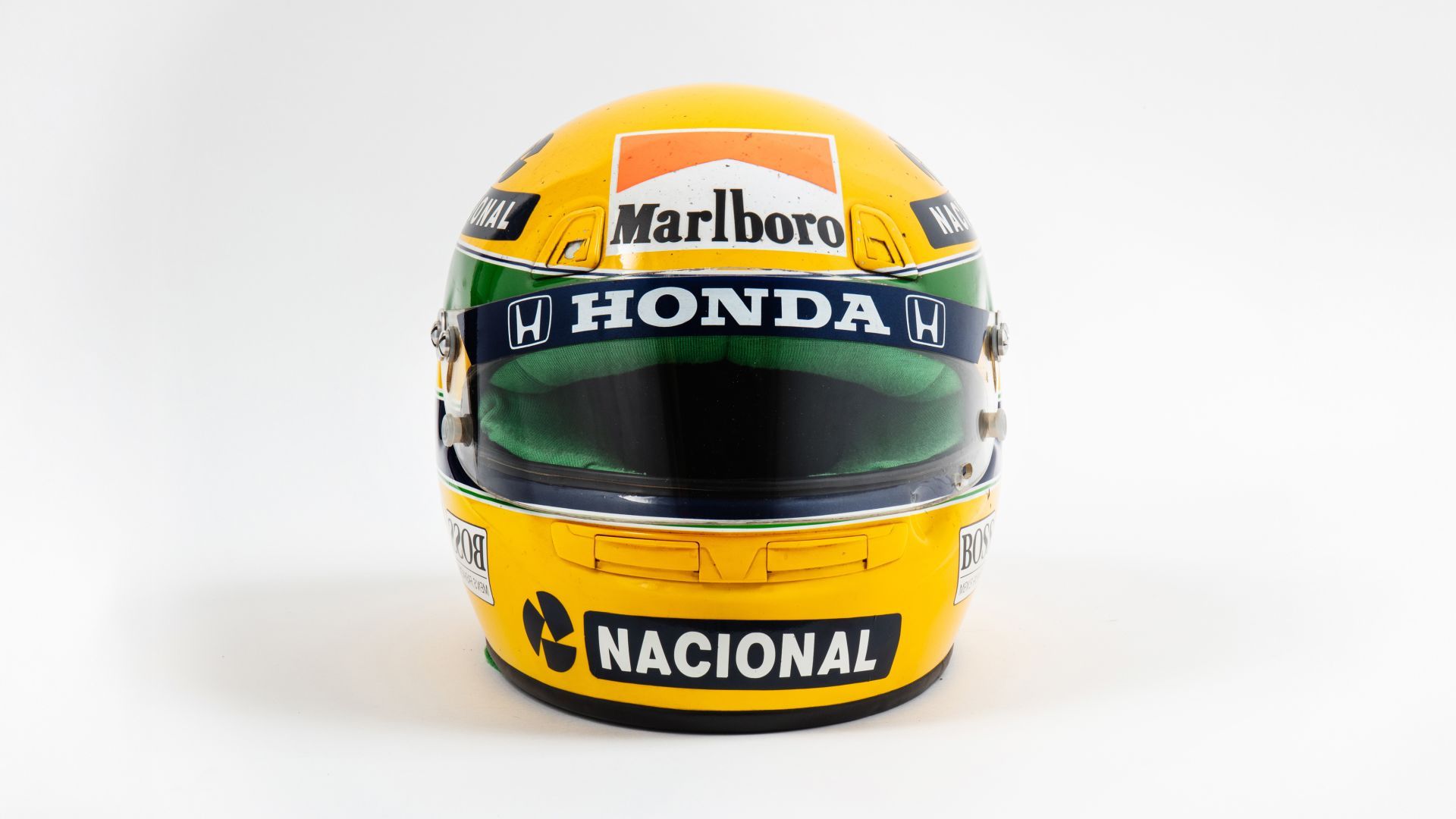 Ostatni tytuł Ayrtona Senny i wyjątkowy kask z GP Japonii